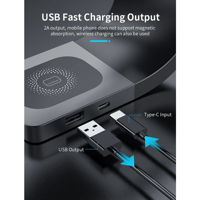 4-In-1 Magnetic Wireless Charging Station