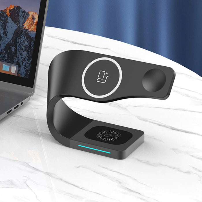 4-In-1 Magnetic Wireless Charging Station