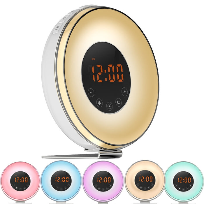 Sunrise And Sunset Sleep Light Alarm Clock