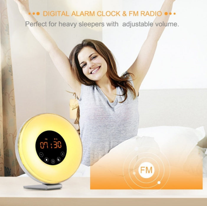 Sunrise And Sunset Sleep Light Alarm Clock